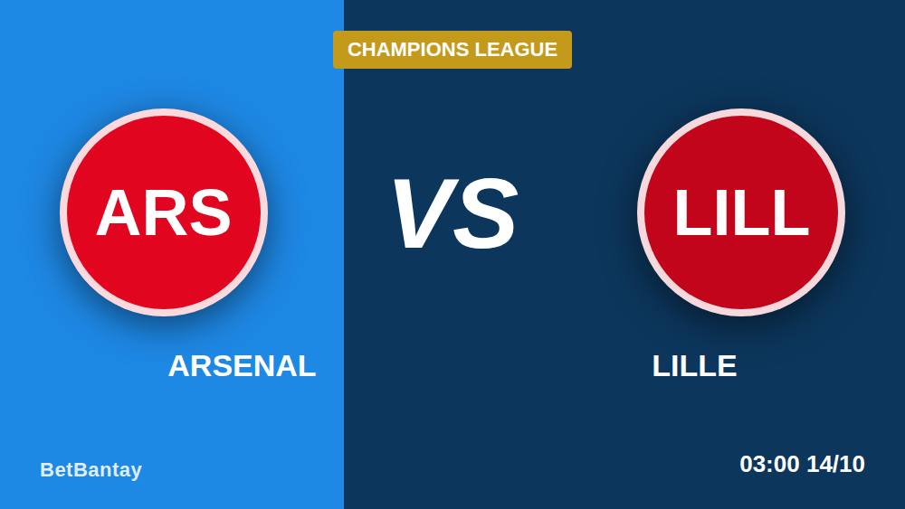 Arsenal vs Lille: Your Betting Playbook for October 13