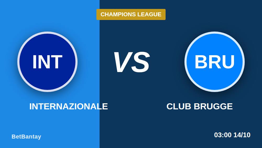 Inter vs Club Brugge: Your First Champions League Bet